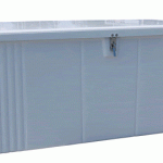 424H Storage Box with locking hasp