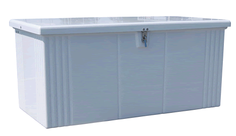424H Storage Box with locking hasp
